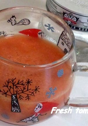 手作り♪フレッシュトマトジュース-レシピのメイン写真