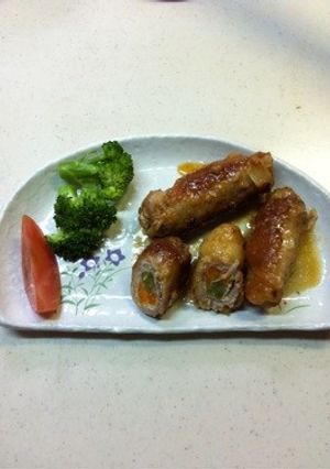 豚肉の野菜巻-レシピのメイン写真
