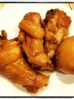 簡単☆炊飯器で手羽元の煮物&煮卵-レシピのメイン写真