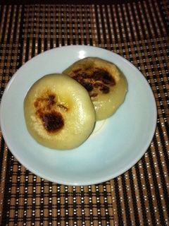 *モチモチ生地で高菜マヨのおやき*-レシピのメイン写真