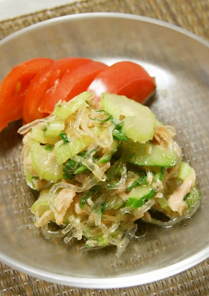 セロリとツナのさっぱり和え-レシピのメイン写真