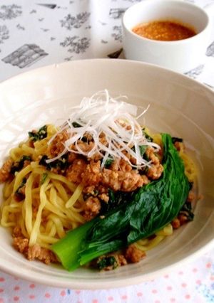 絶品♪汁なし坦々麺。-レシピのメイン写真