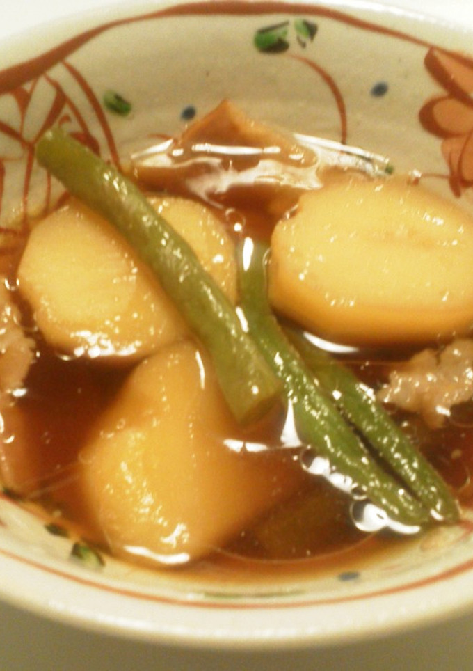 ☆じゃがいもとさやいんげんの煮物☆-レシピのメイン写真
