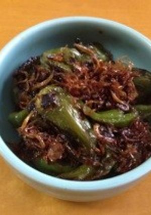 万願寺唐辛子の炒め煮-レシピのメイン写真