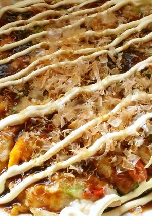 山芋のふわとろお好み焼き風-レシピのメイン写真