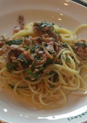 梅とツナの冷製パスタ-レシピのメイン写真