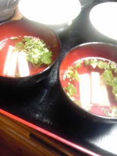 お吸い物の味付け-レシピのメイン写真
