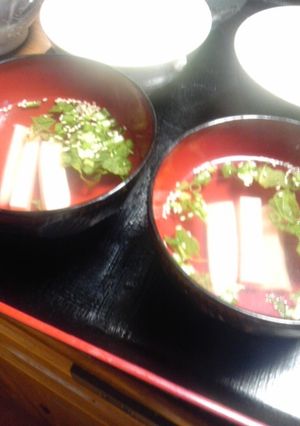 お吸い物の味付け-レシピのメイン写真