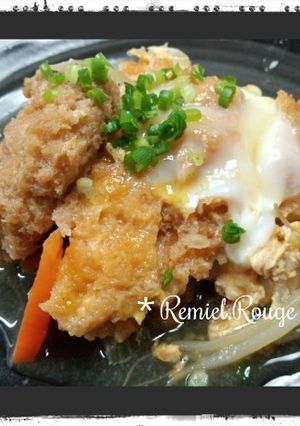 我が家の簡単やわらか煮カツ-レシピのメイン写真