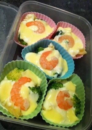 ホワイトソースなしでも！お弁当用グラタン-レシピのメイン写真