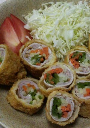 野菜肉巻き-レシピのメイン写真
