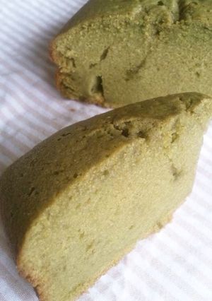 抹茶に化ける？青汁＆黒糖ケーキ*HB-レシピのメイン写真
