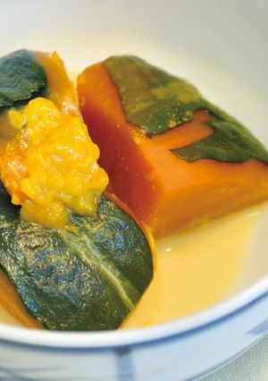 かぼちゃの豆乳煮-レシピのメイン写真