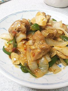懐かしい☆鶏肉の豆板醤炒め-レシピのメイン写真