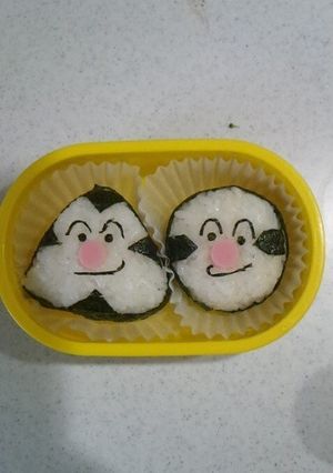 幼稚園キャラ弁☆おむすびまん-レシピのメイン写真