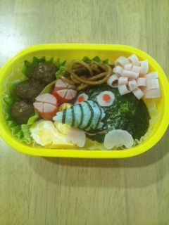 幼稚園キャラ弁☆もぐりん-レシピのメイン写真