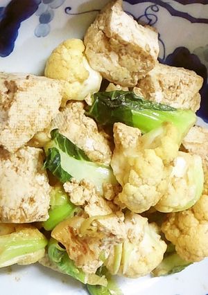 カリフラワーのカレー炒め-レシピのメイン写真