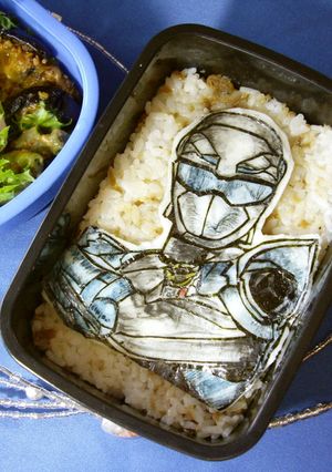 大判濃厚卵白シートでキャラ弁シートベース-レシピのメイン写真
