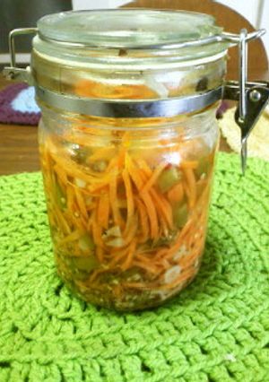 万能★青とうがらしとにんにくの酢漬け-レシピのメイン写真