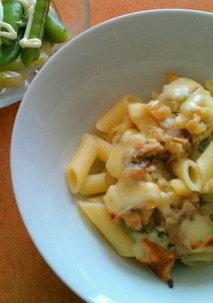 ぐっもーにんグラタンonペンネ-レシピのメイン写真