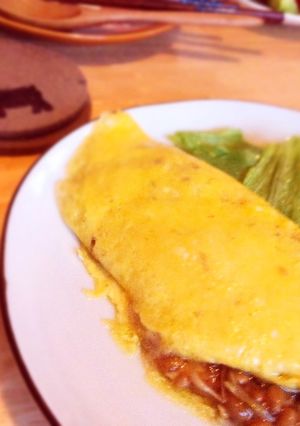 きれいな納豆オムレツ☆-レシピのメイン写真