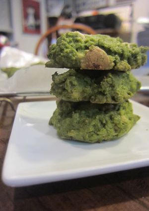 抹茶とホワイトチョコのザクザククッキー♥-レシピのメイン写真