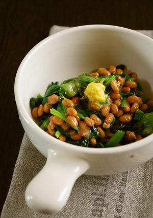 ほうれん草と納豆の塩麹和え-レシピのメイン写真