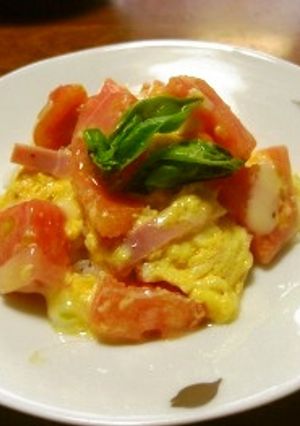 トマトと卵のイタリアン丼-レシピのメイン写真