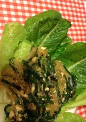 永谷園の麻婆春雨を栄養満点アレンジ‼-レシピのメイン写真