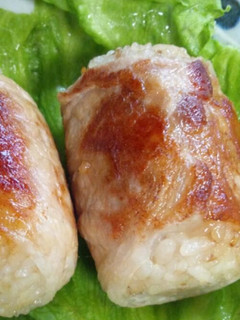 簡単肉巻きおにぎり-レシピのメイン写真