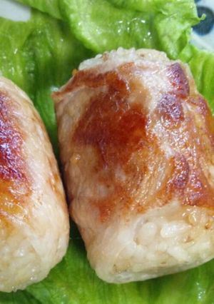 簡単肉巻きおにぎり-レシピのメイン写真