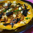 ピザ風たまご醤油麹納豆焼き