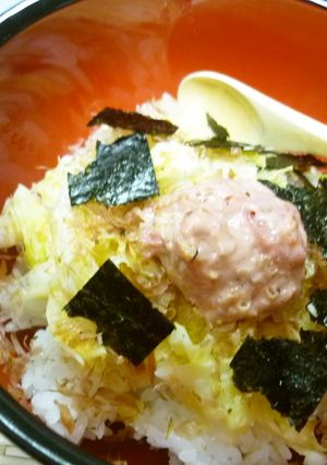 ひとりランチに☆梅マヨ丼-レシピのメイン写真