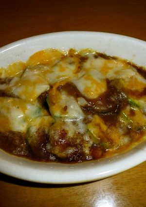 レンジで簡単☆ズッキーニのカレーグラタン-レシピのメイン写真