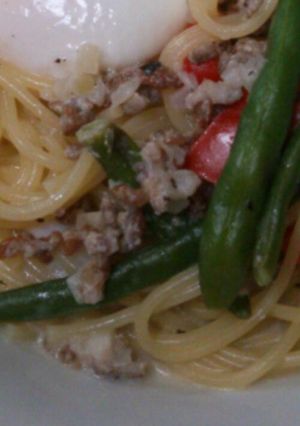 お昼に！和風ミルクパスタ-レシピのメイン写真
