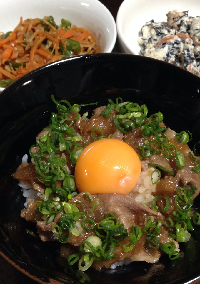 ちょっと甘め♪ つゆだく豚丼-レシピのメイン写真