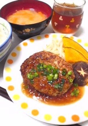 豆腐ハンバーグ☆みぞれソースで-レシピのメイン写真