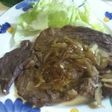 ビーフステーキ焼き肉ソース