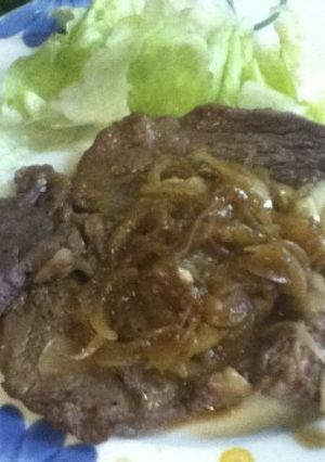ビーフステーキ焼き肉ソース-レシピのメイン写真