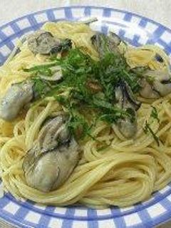 牡蠣の和風パスタ-レシピのメイン写真