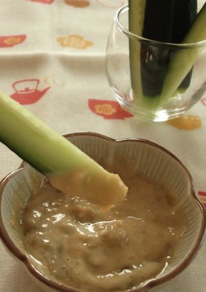 新定番★梅ジャム味噌マヨできゅうり-レシピのメイン写真