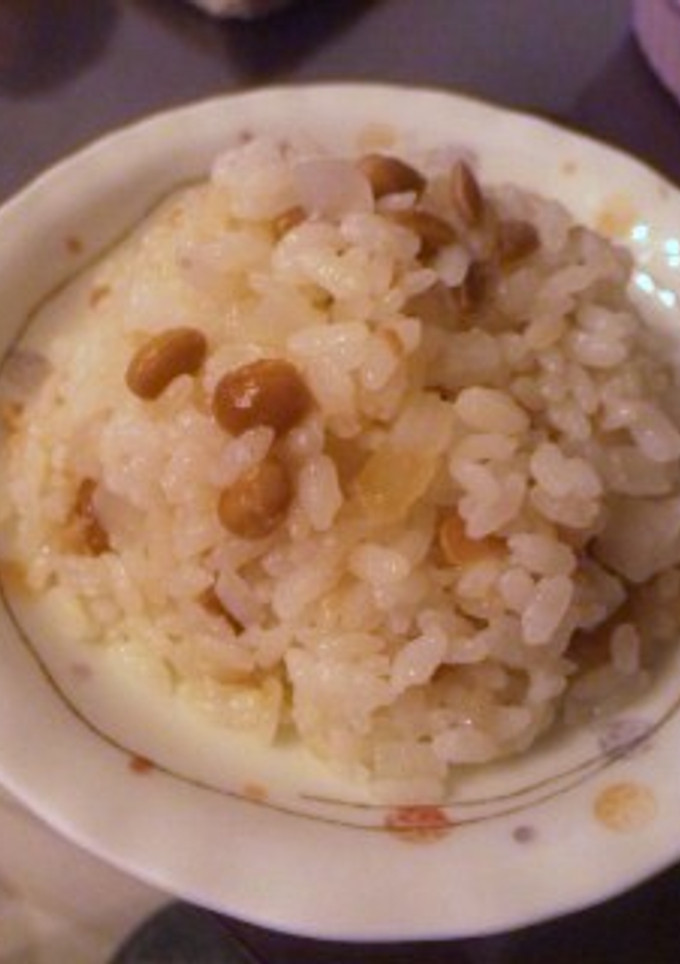 納豆と大根の炊き込みご飯-レシピのメイン写真