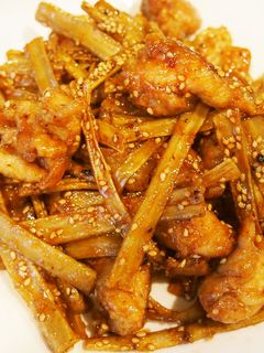 鶏ゴボウの甘辛揚げ-レシピのメイン写真
