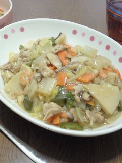 野菜たっぷり八宝菜(中華丼)-レシピのメイン写真