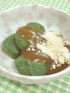 ほうれん草と豆腐の白玉だんご★-レシピのメイン写真