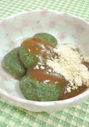 ほうれん草と豆腐の白玉だんご★-レシピのメイン写真