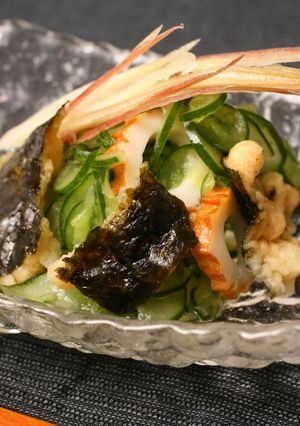 のり天さっぱり酢の物-レシピのメイン写真