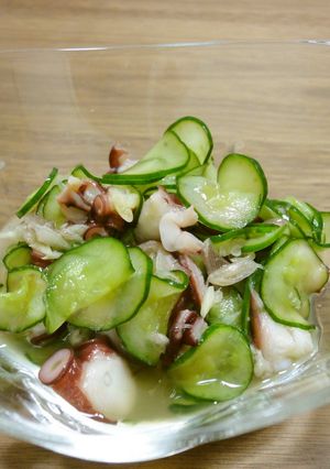 タコときゅうりの酢の物-レシピのメイン写真