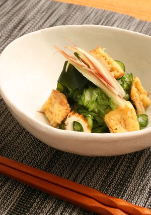 いか天のさっぱり酢の物-レシピのメイン写真