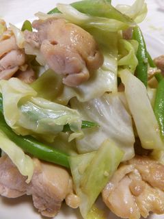 鶏肉とキャベツのレモン醤油炒め-レシピのメイン写真